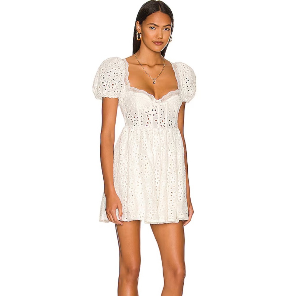 For Love & Lemons Becca Mini Dress - Picture 2 of 6